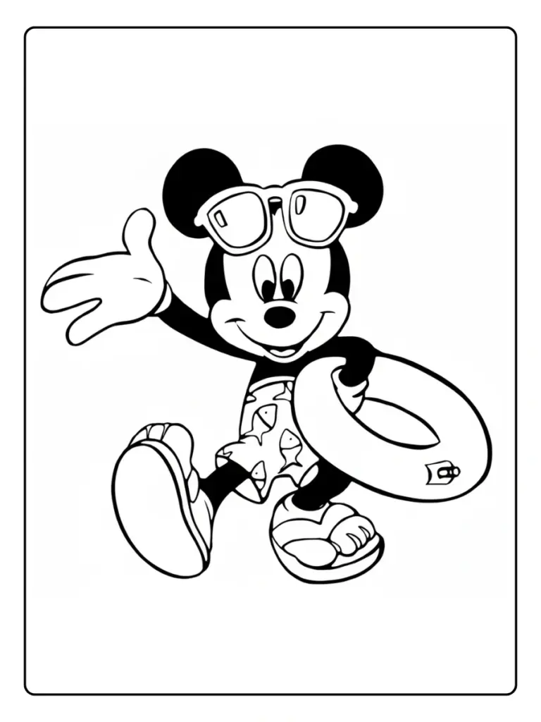 Minnie da Colorare (1)