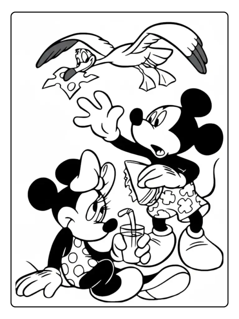 Minnie da Colorare (10)