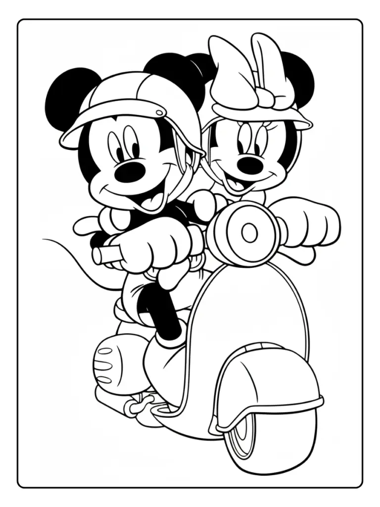 Minnie da Colorare (15)