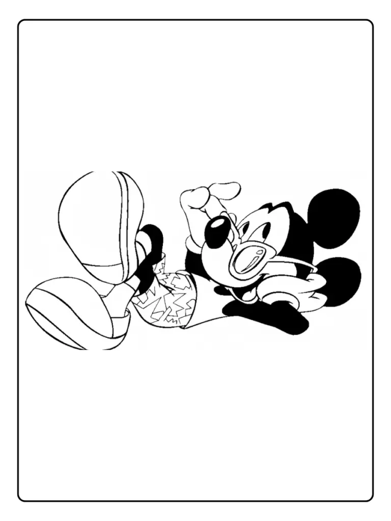 Minnie da Colorare (4)