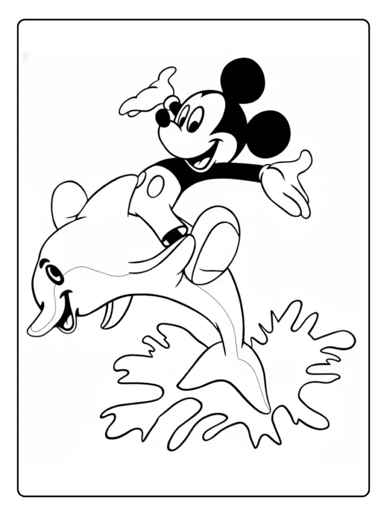 Minnie da Colorare (7)