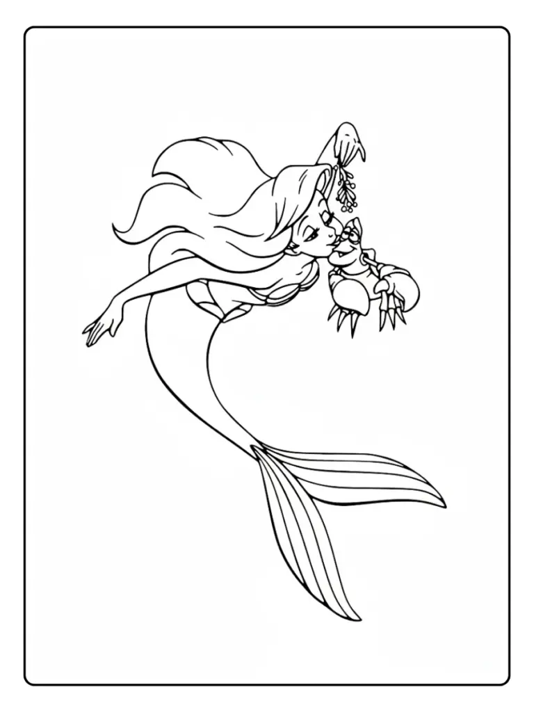 Ariel da Colorare (13)