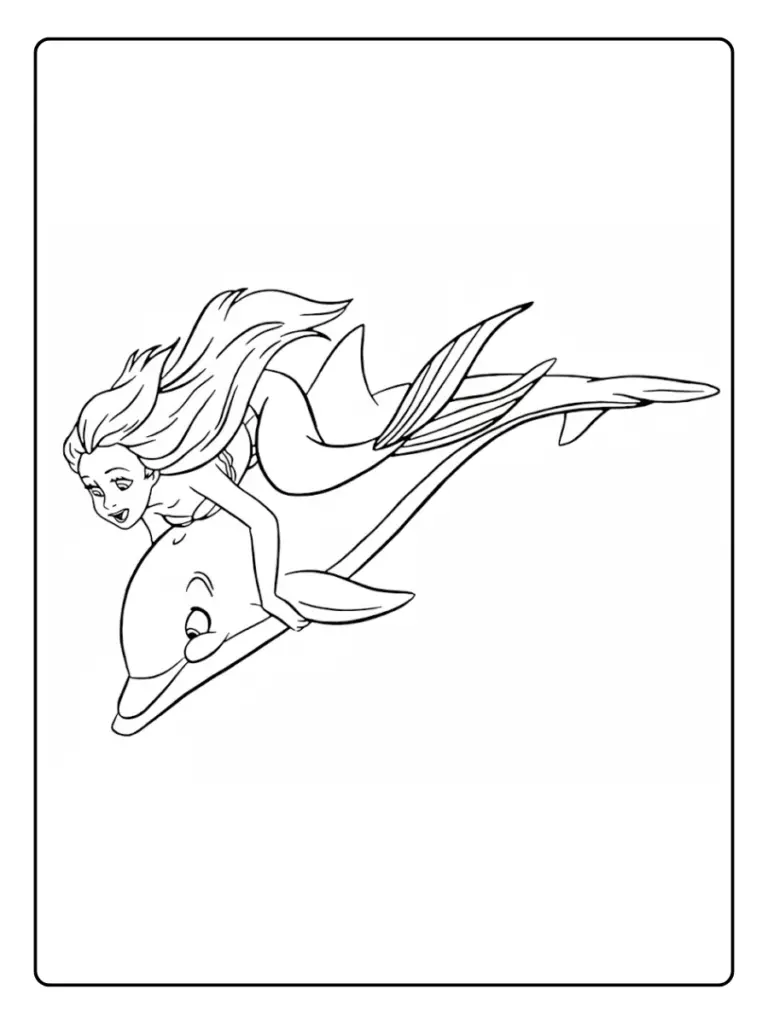 Ariel da Colorare (14)