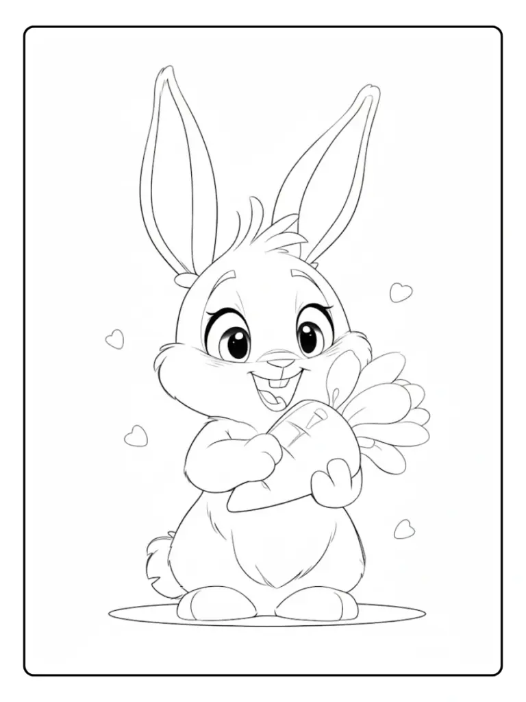 Coniglio da Colorare (1)