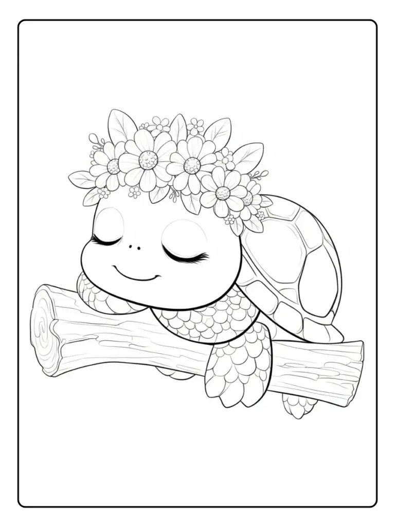 Ctartaruga da colorare (1)