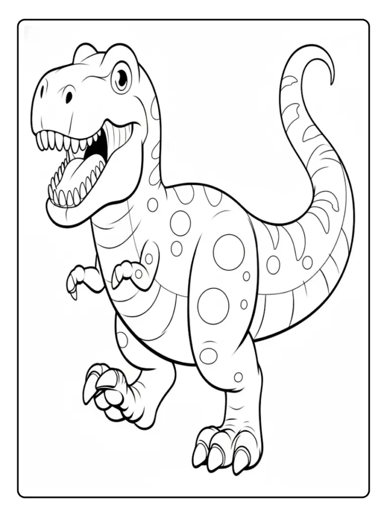 Dinosauro da Colorare (10)