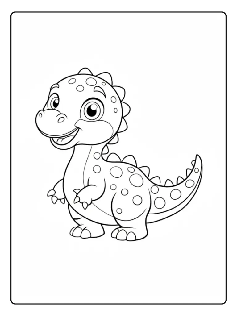 Dinosauro da Colorare (4)