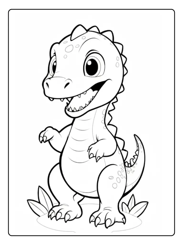 Dinosauro da Colorare (5)
