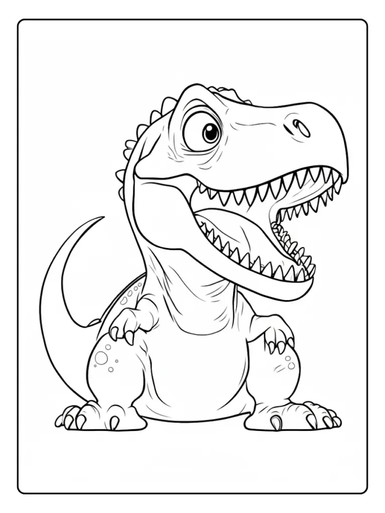 Dinosauro da Colorare (6)