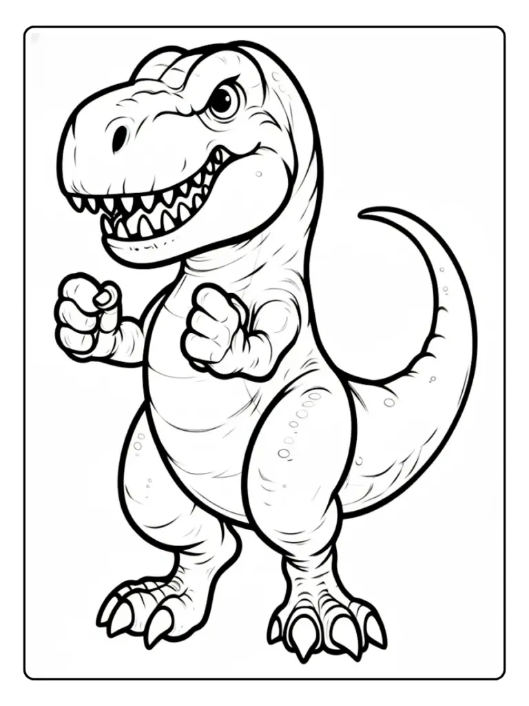 Dinosauro da Colorare (9)