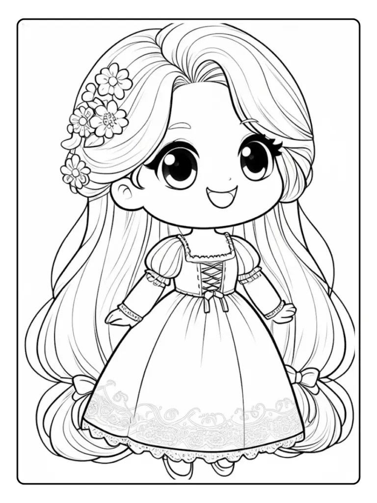 Disegni Kawaii da Colorare Disney