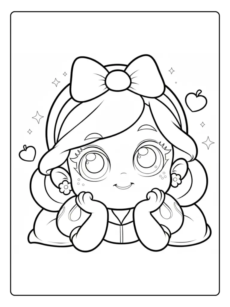 Disegni Kawaii Da Colorare Disney