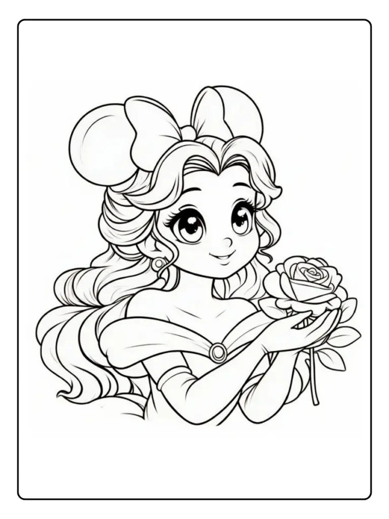 Disegni Kawaii Da Colorare Disney