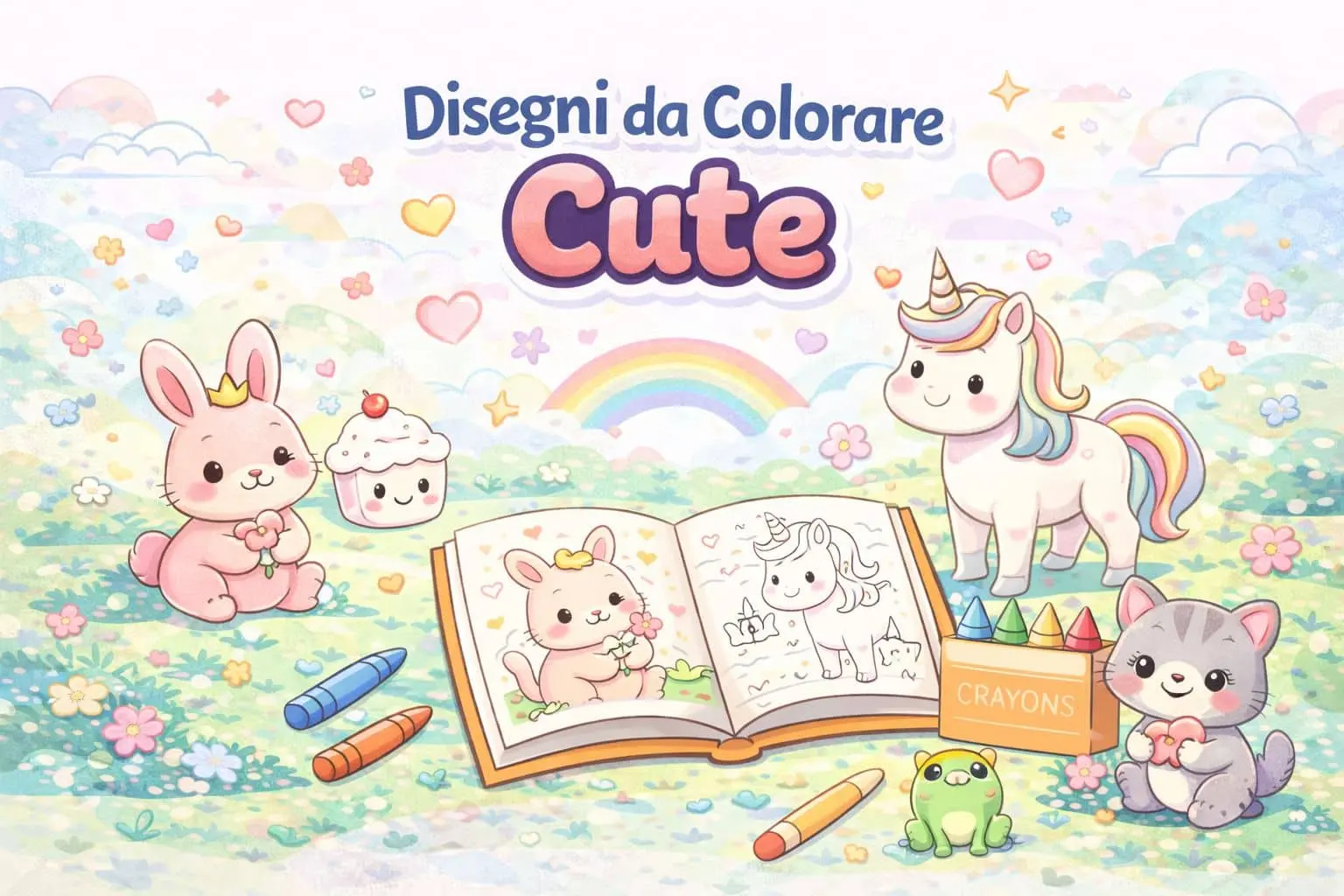 Disegni da Colorare Cute