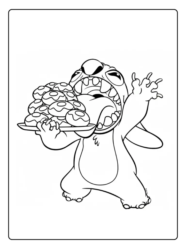 Disegni da Colorare Stitch