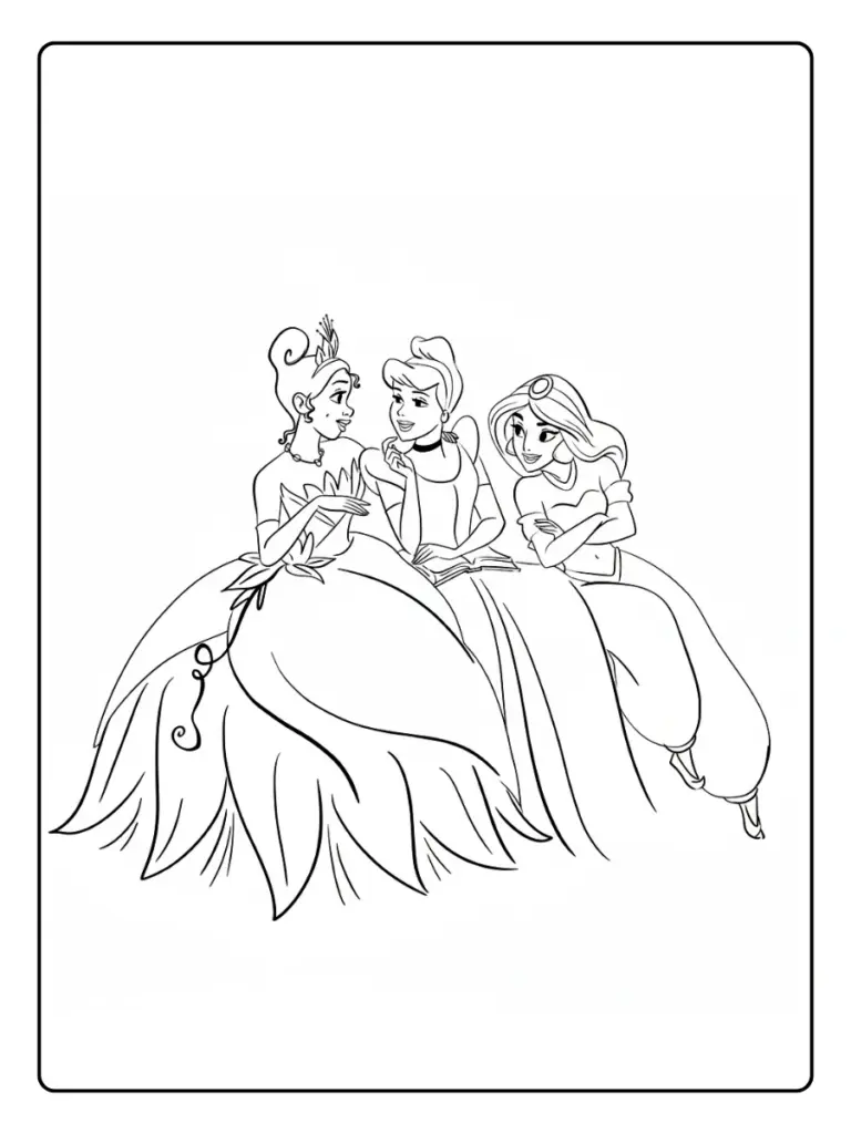 Disney da Colorare Principesse