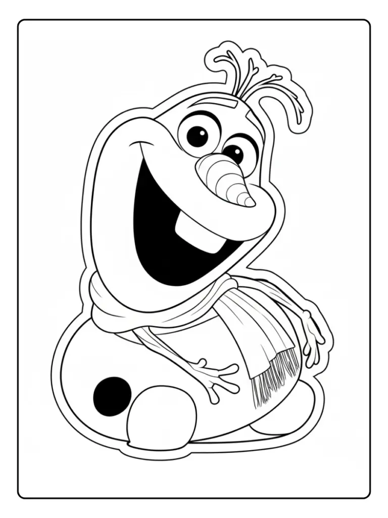 Frozen da Colorare (5)