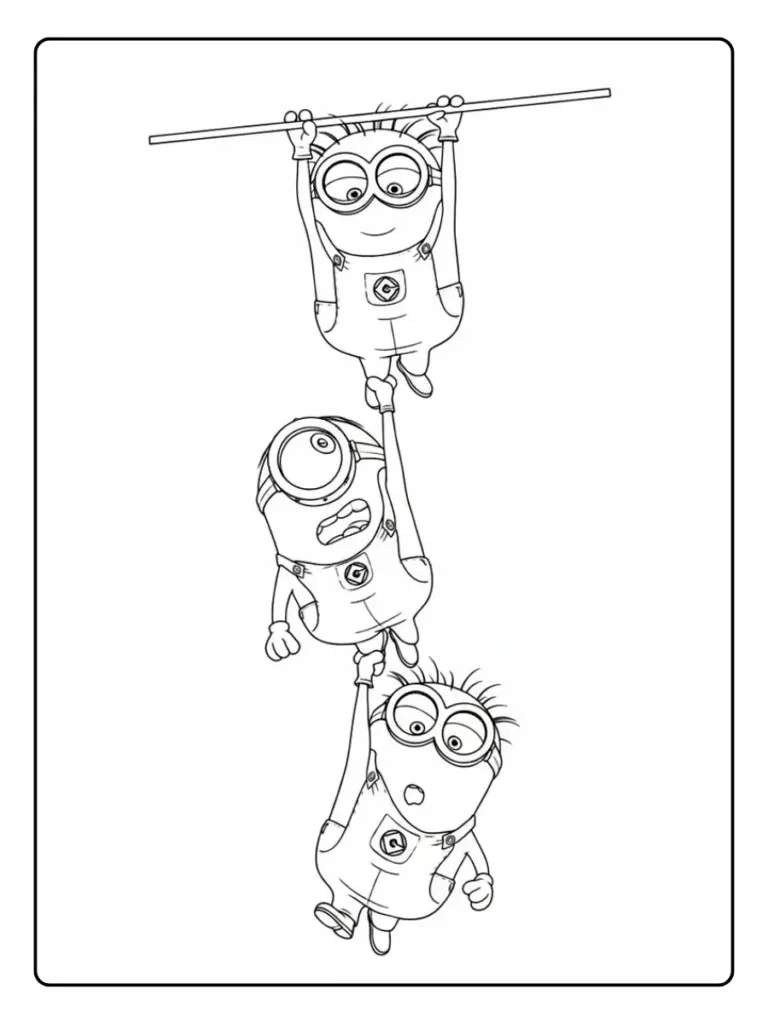 Minions da Colorare (1)