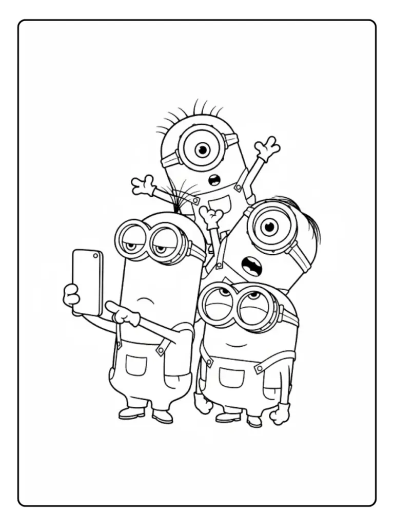 Minions da Colorare (10)