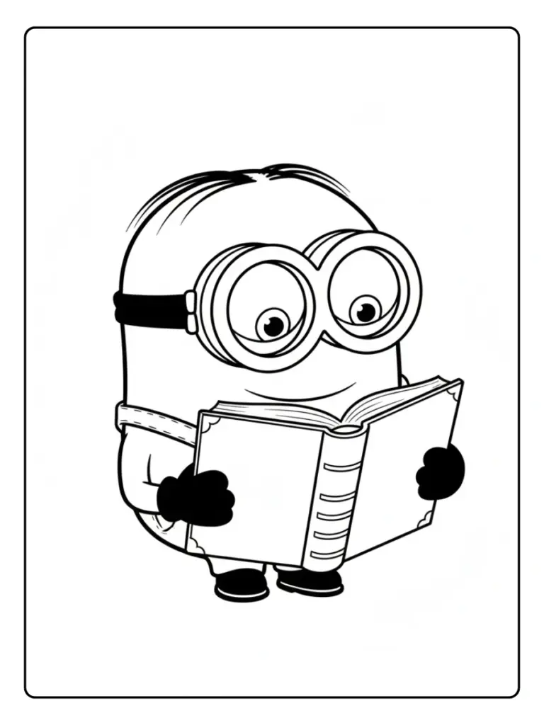 Minions da Colorare (12)