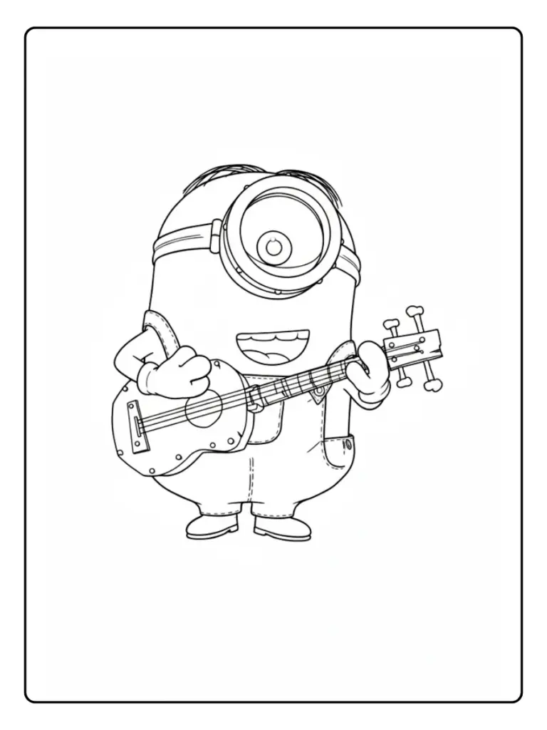 Minions da Colorare (9)