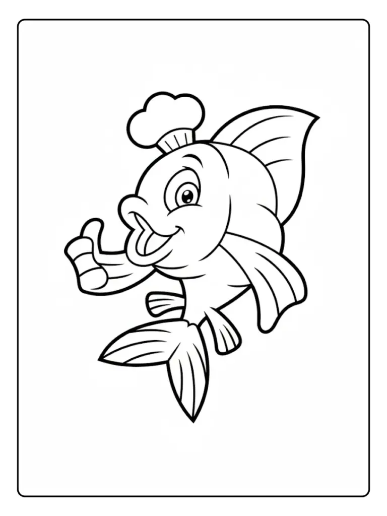 Pesci da Colorare (7)