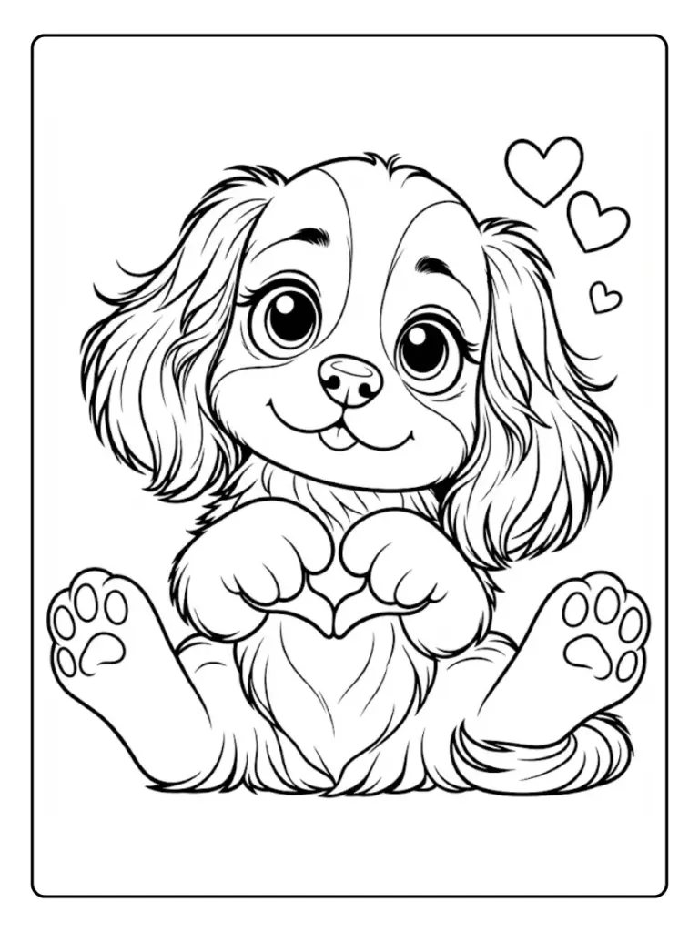 Cane Disegno Da Colorare