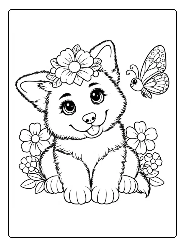 Cane Disegno Da Colorare