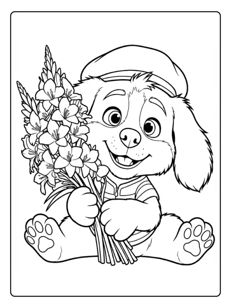 Cane Disegno Da Colorare