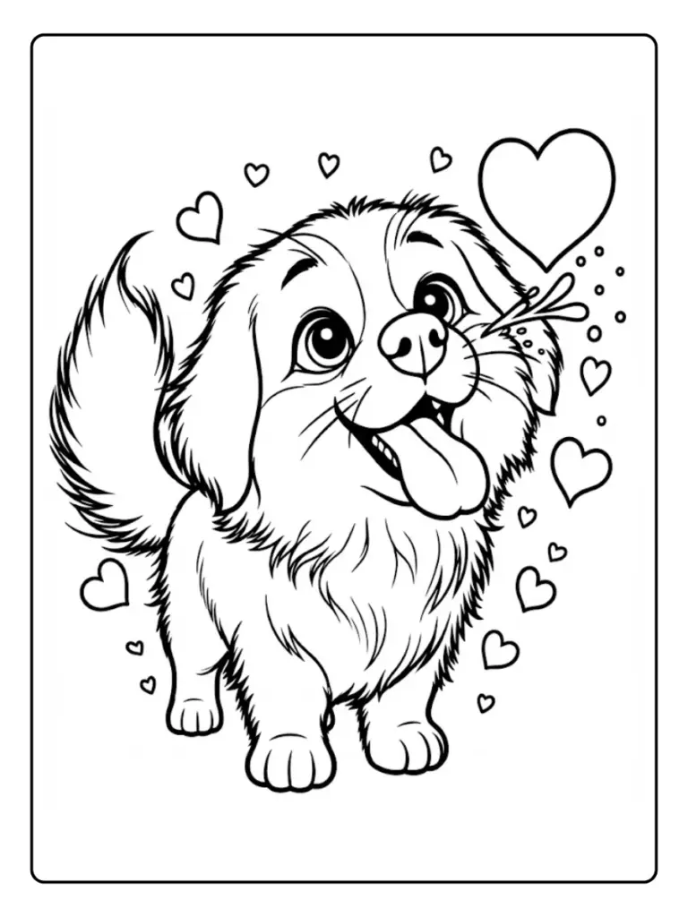 Cane Disegno Da Colorare