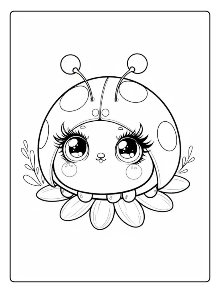 Coccinella Da Colorare