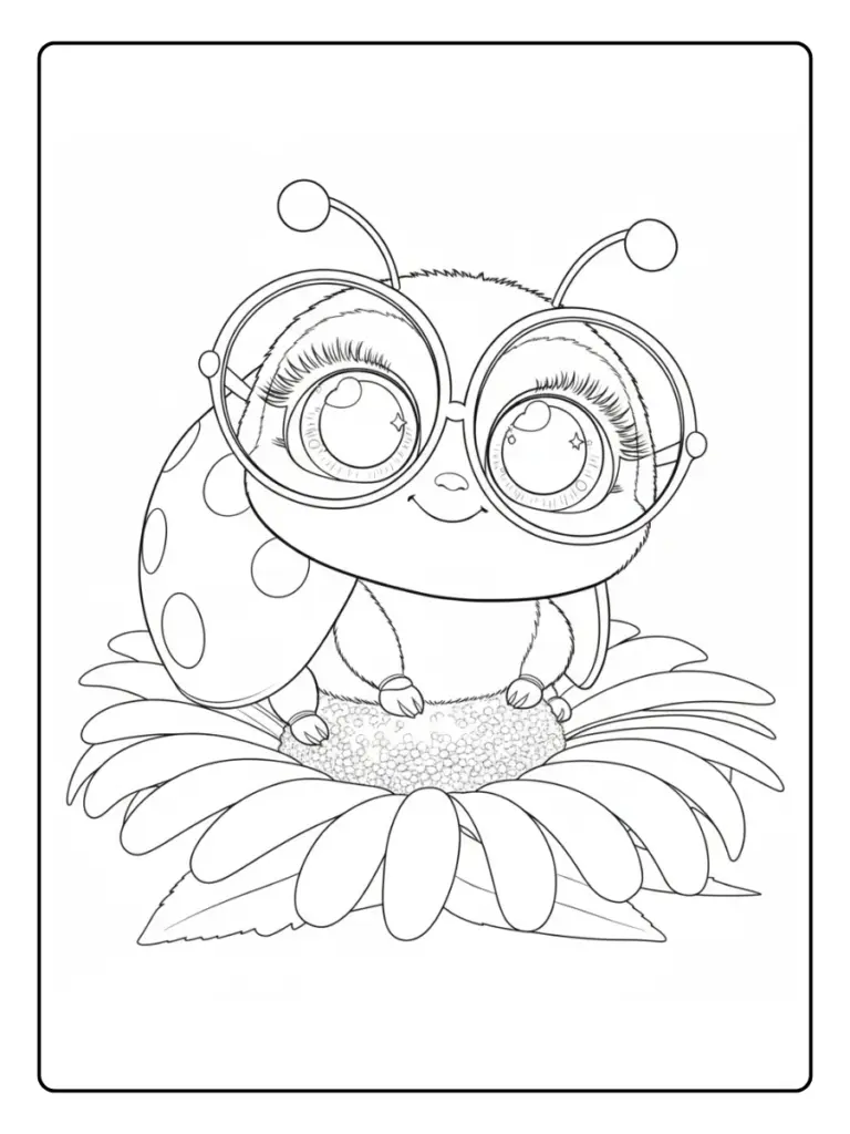 Coccinella Da Colorare