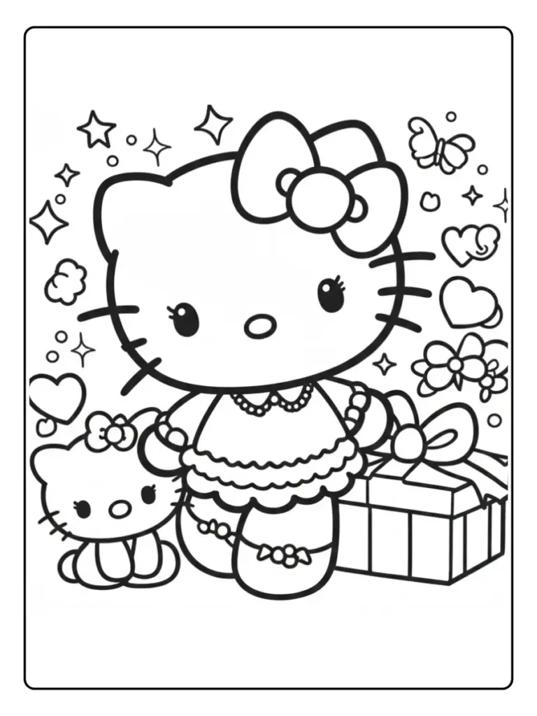 Disegni Da Colorare Hello Kitty