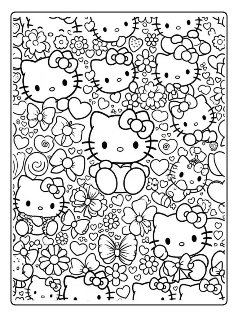 Disegni Da Colorare Hello Kitty