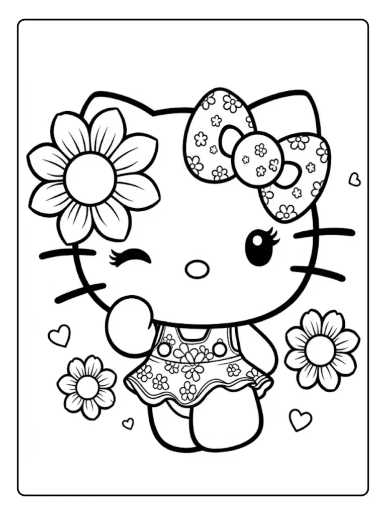 Disegni Da Colorare Hello Kitty