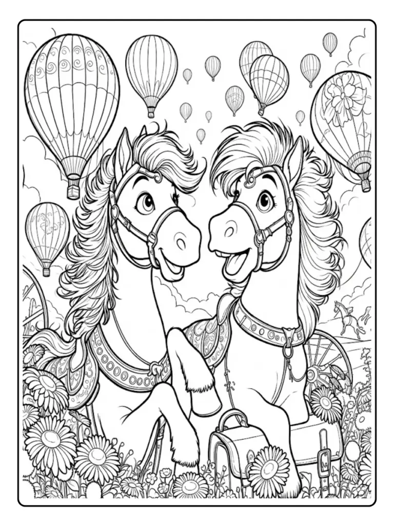 Disegni Di Cavallo Da Colorare