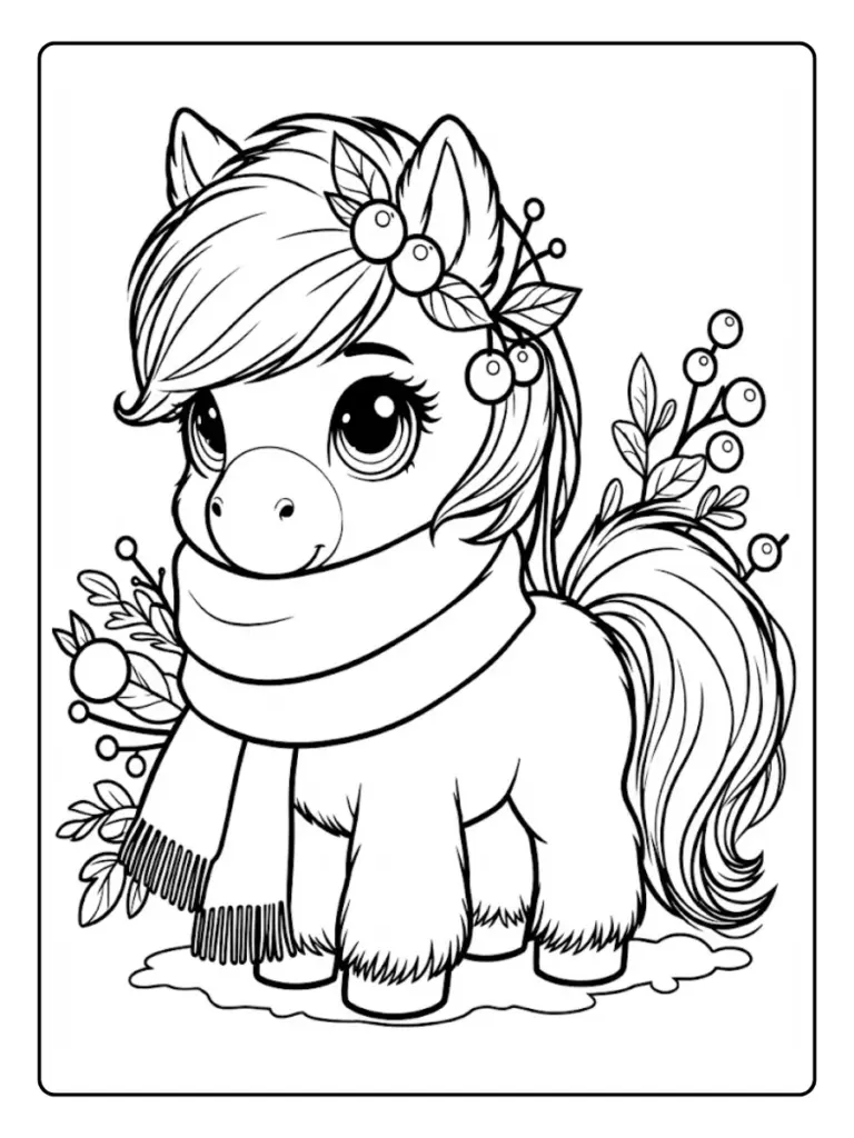 Disegni Di Cavallo Da Colorare