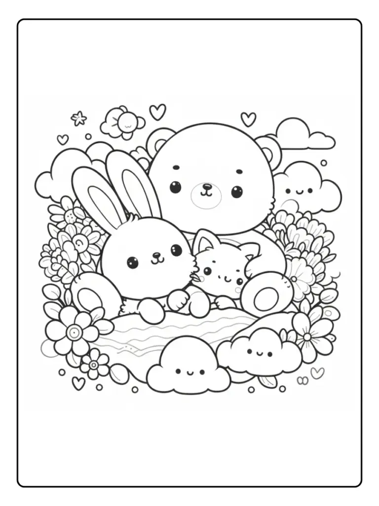 Disegni Kawaii Da Colorare