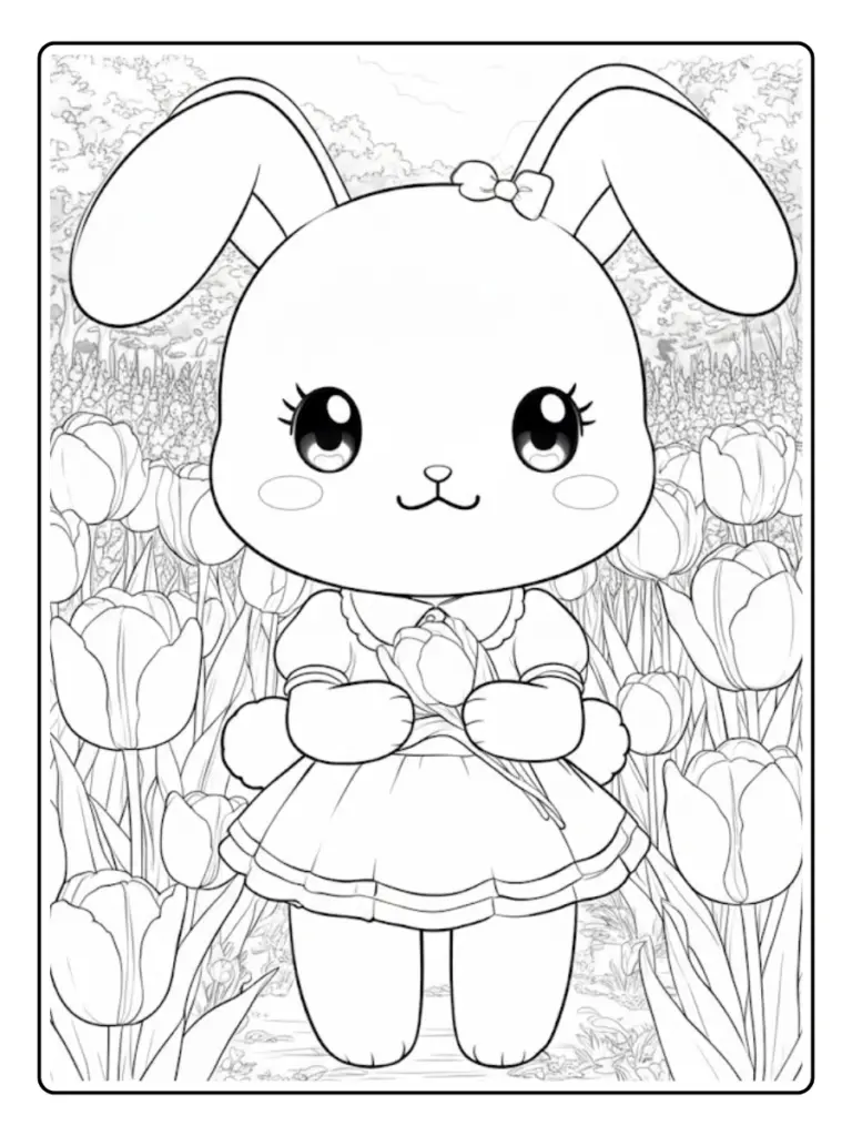 Disegni Kawaii Da Colorare