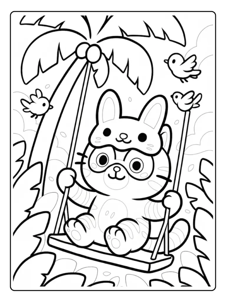 Disegni Kawaii Da Colorare