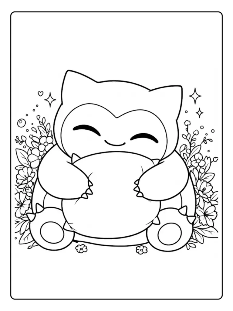 Disegni Kawaii da Colorare dei Pokémon