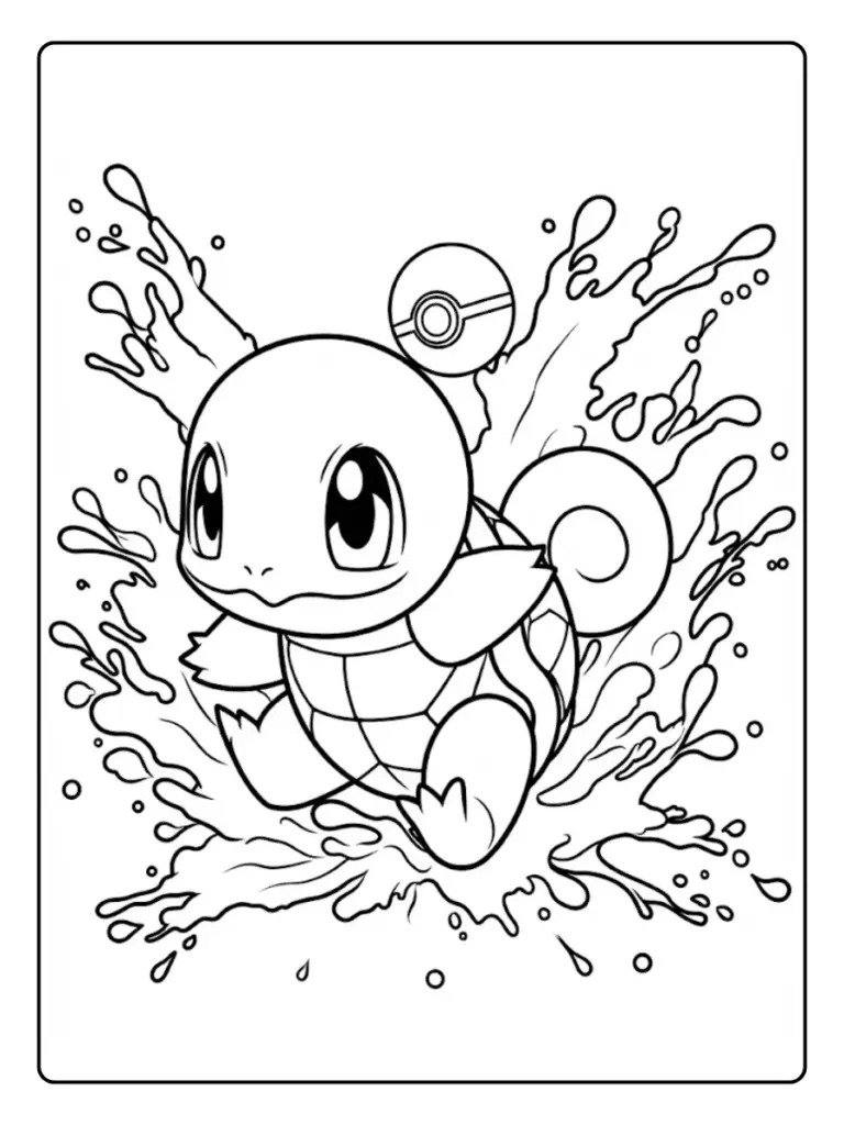 Disegni Kawaii Da Colorare Dei Pokemon