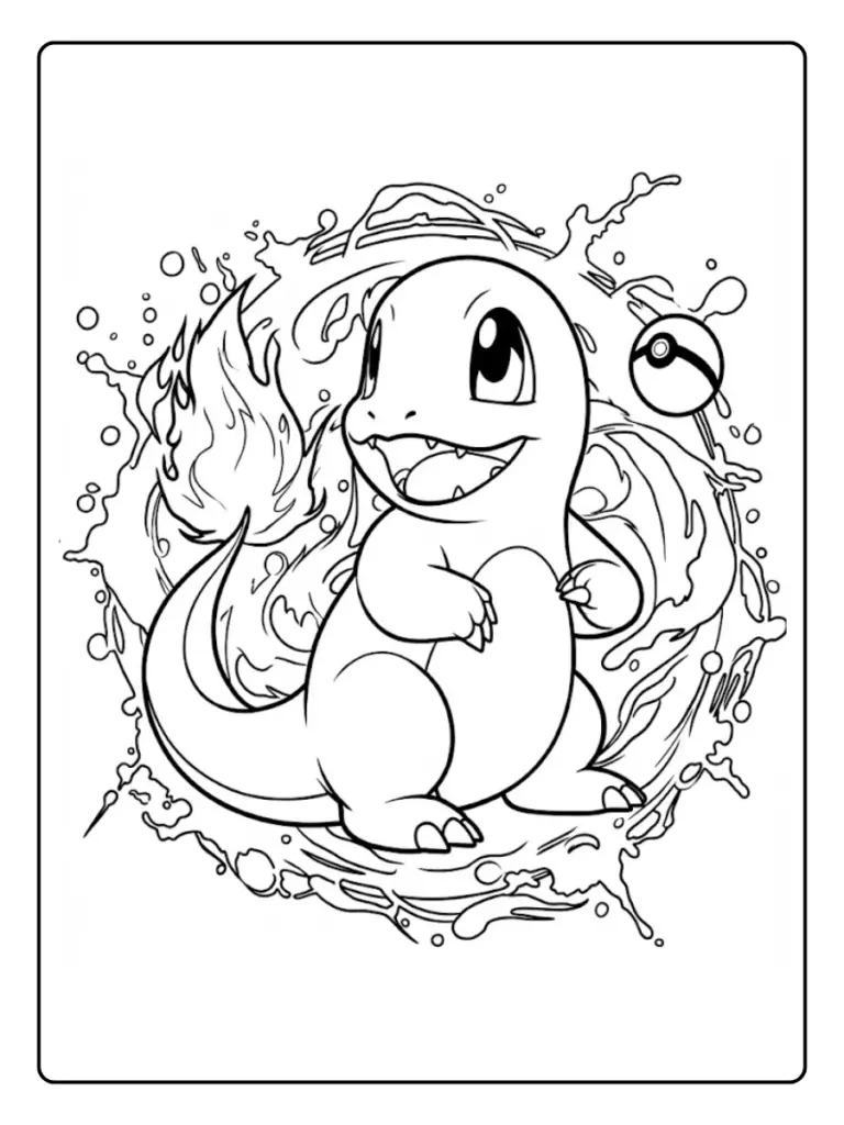 Disegni Kawaii Da Colorare Dei Pokemon