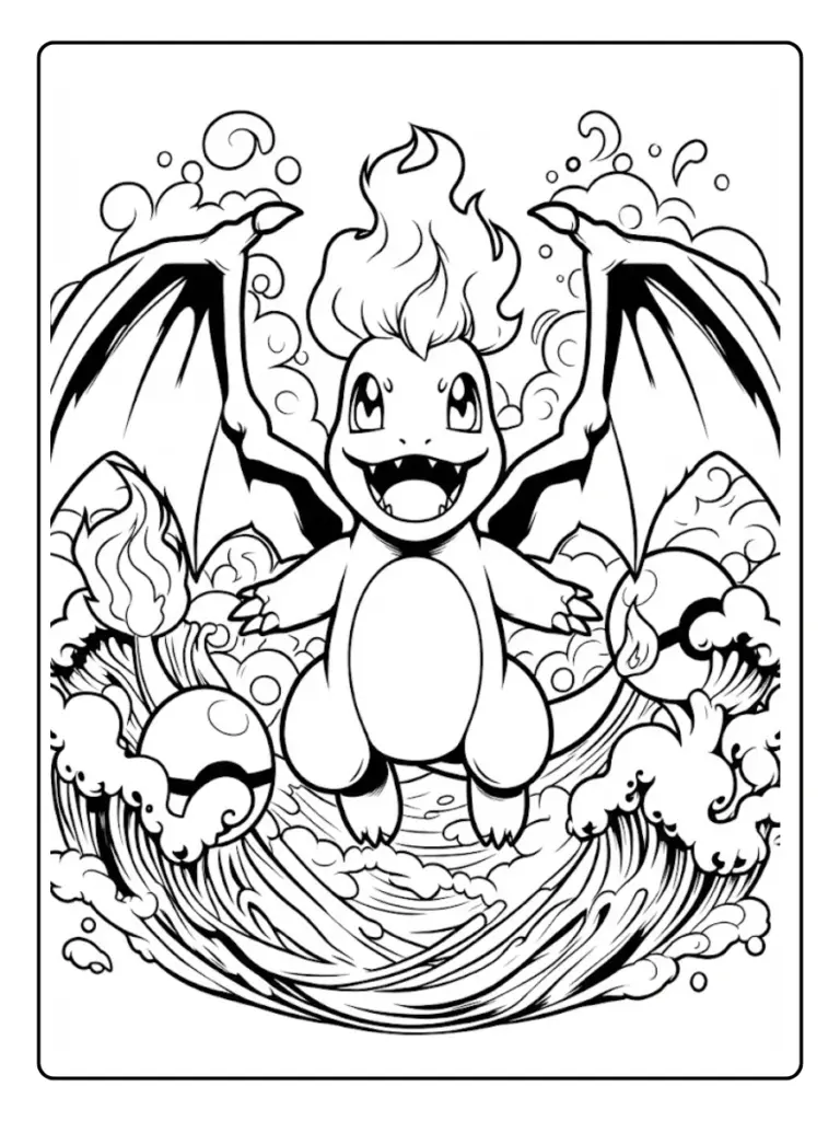 Disegni Kawaii Da Colorare Dei Pokemon