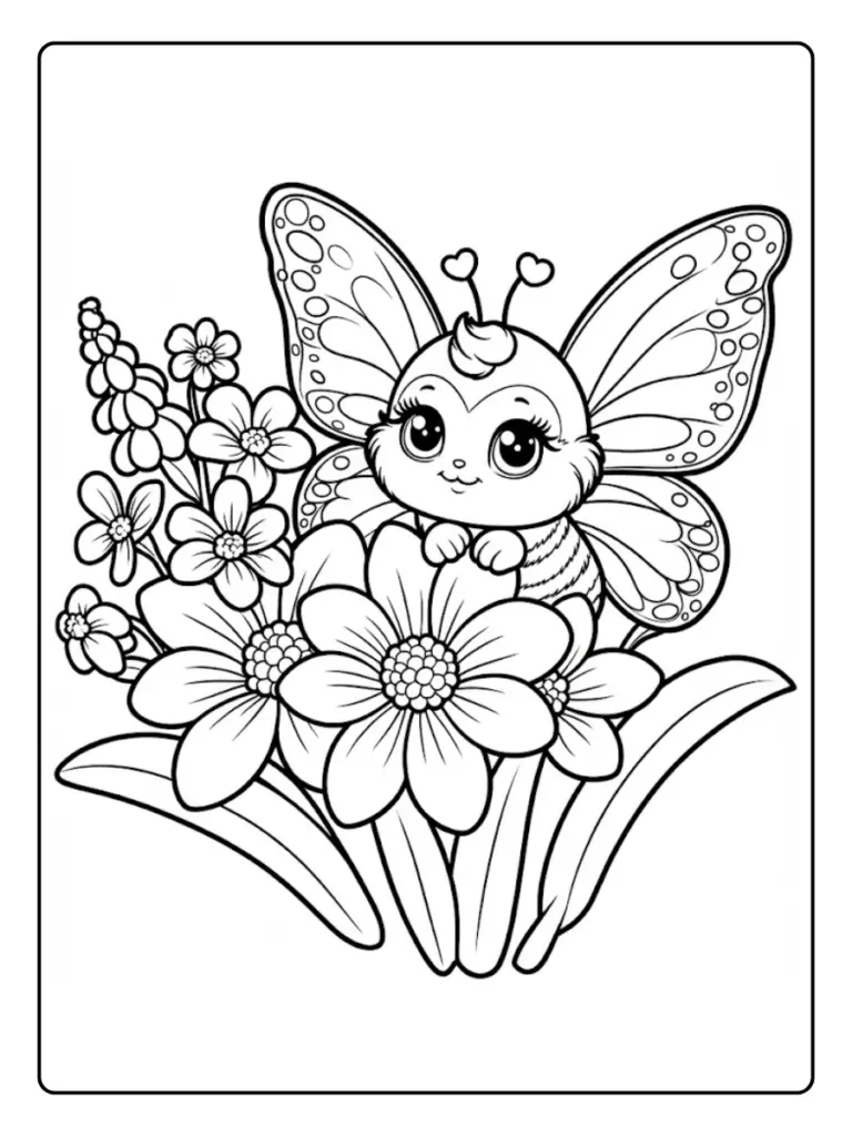 Farfalle Disegni Da Colorare