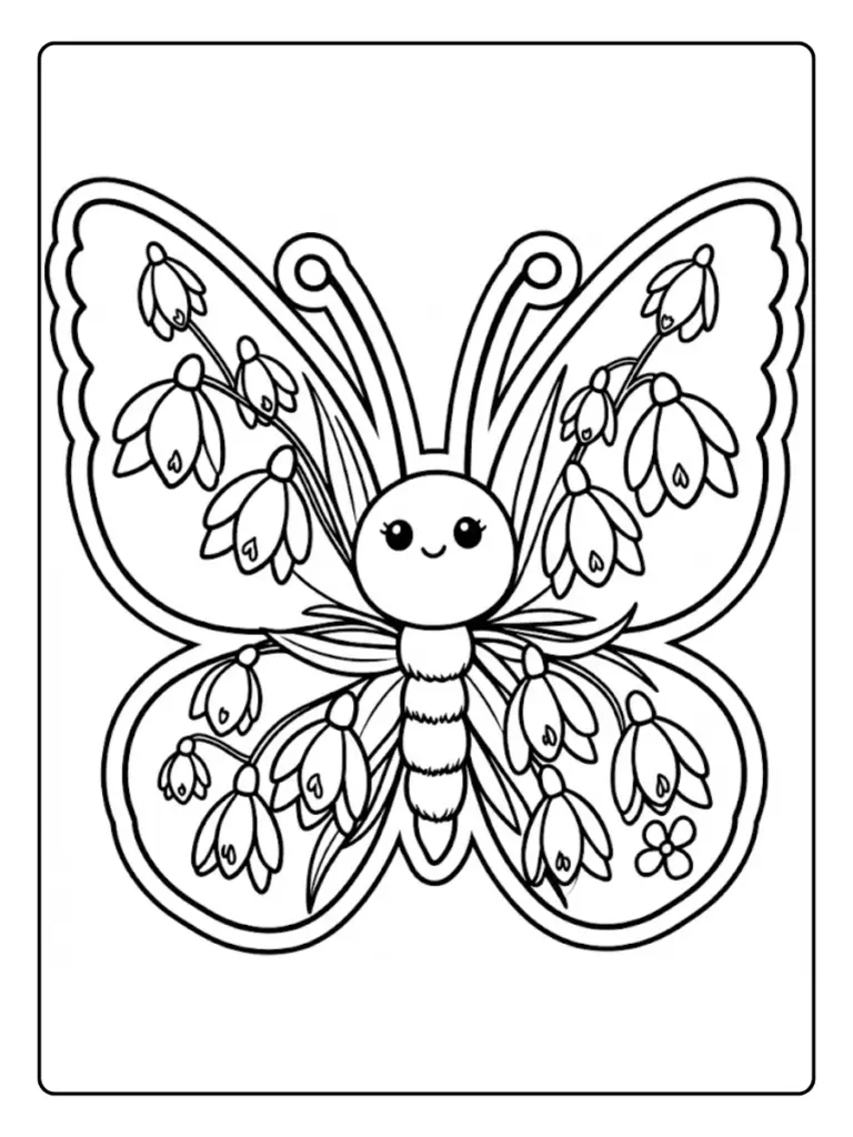 Farfalle Disegni Da Colorare