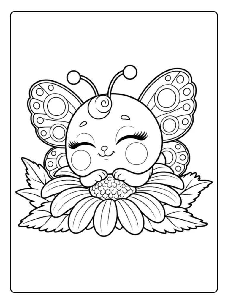 Farfalle Disegni Da Colorare