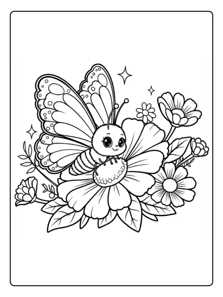 Farfalle Disegni Da Colorare