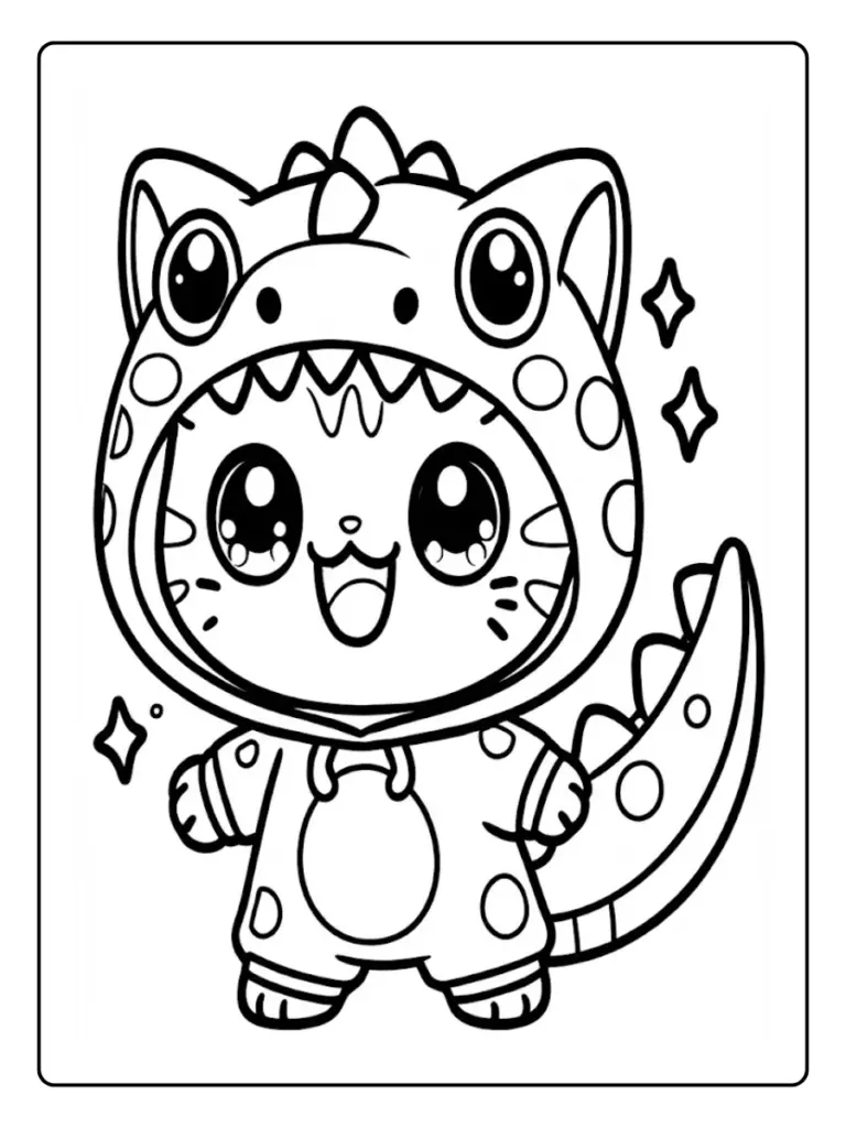 Kawaii Disegni Da Colorare