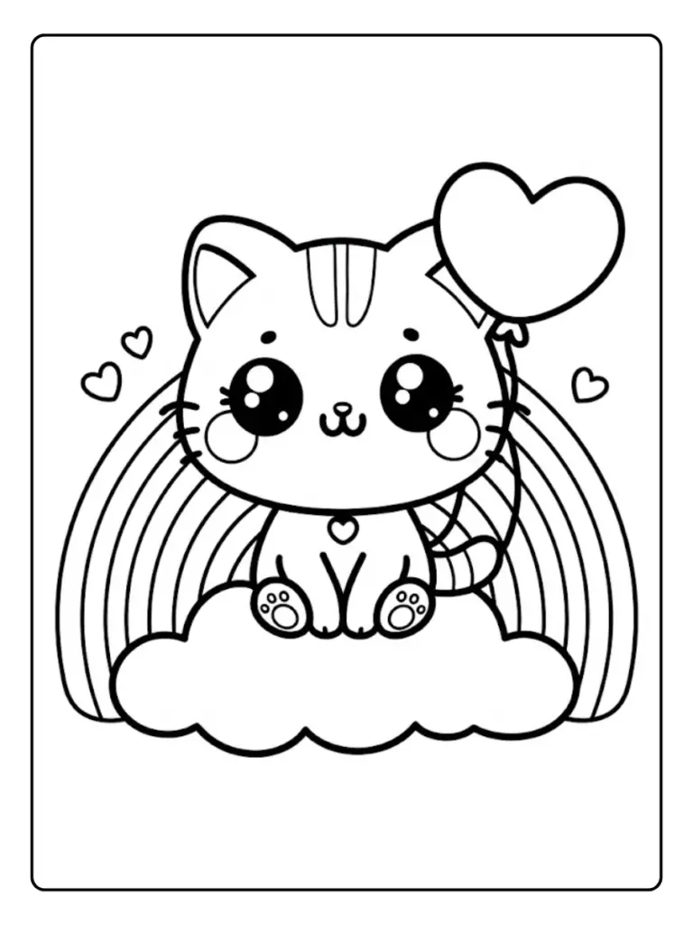 Kawaii Disegni Da Colorare